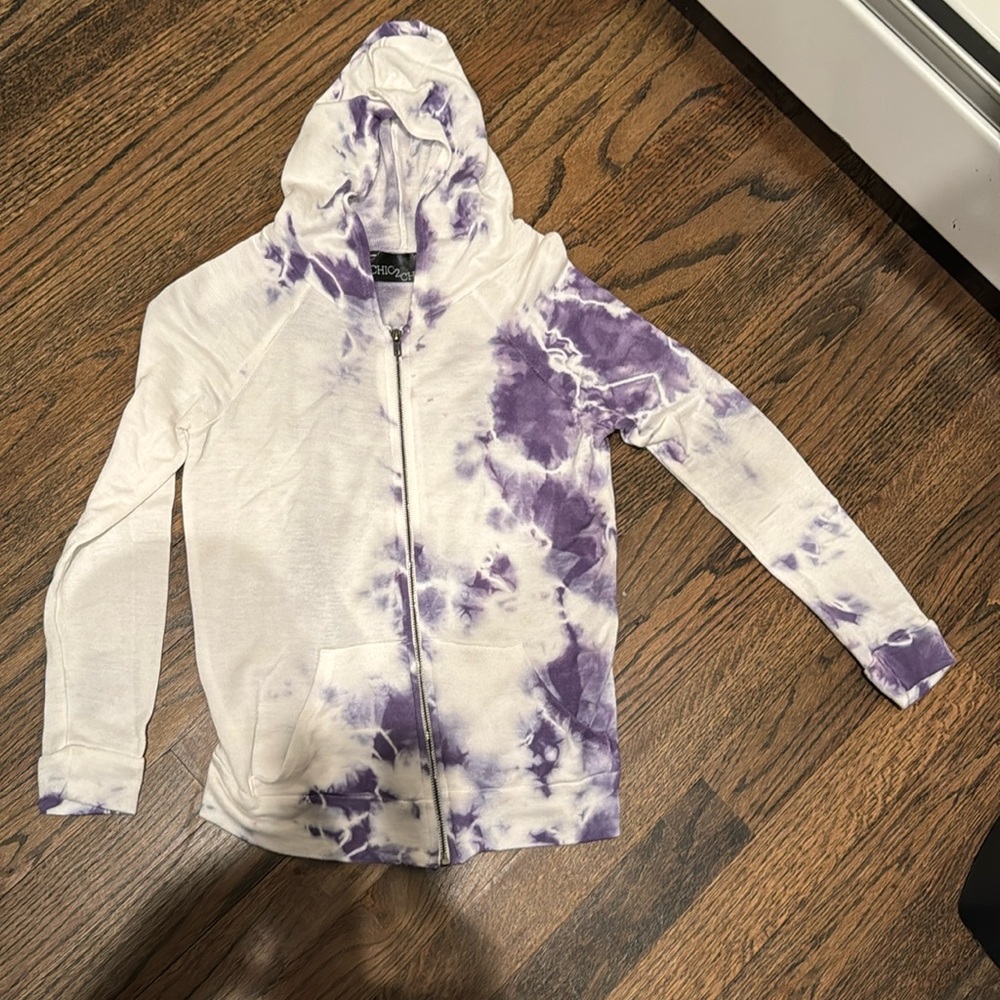 Chic 2 Chic Tie Dye Hoodie Size S